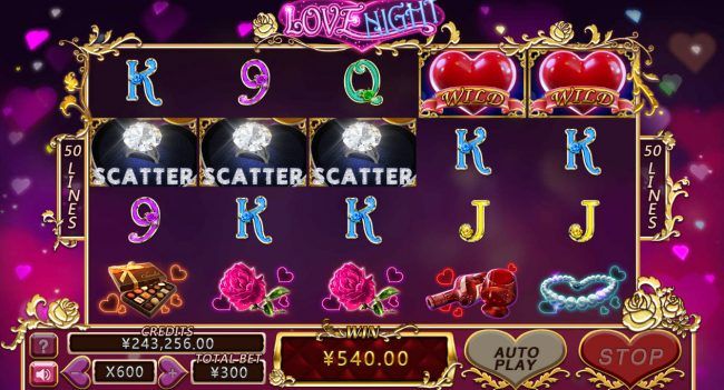 Scatter win triggers the free spins feature