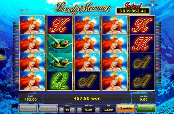 Multiple winning paylines triggers a big win