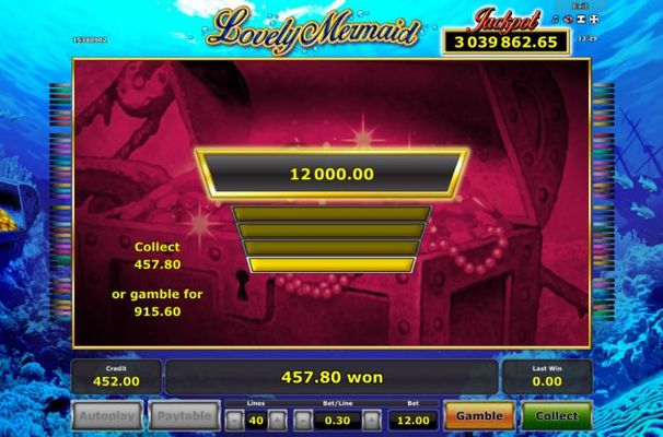 Ladder Gamble Feature Game Board