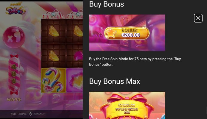 Buy Bonus