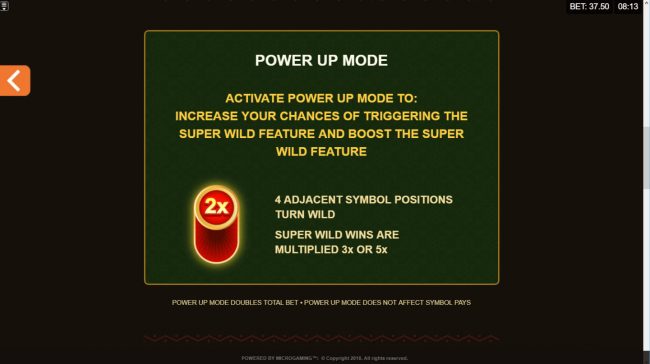 Power Up Mode