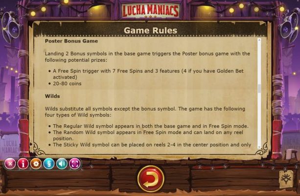 Bonus Game Rules