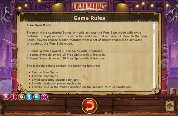 Free Spins Rules