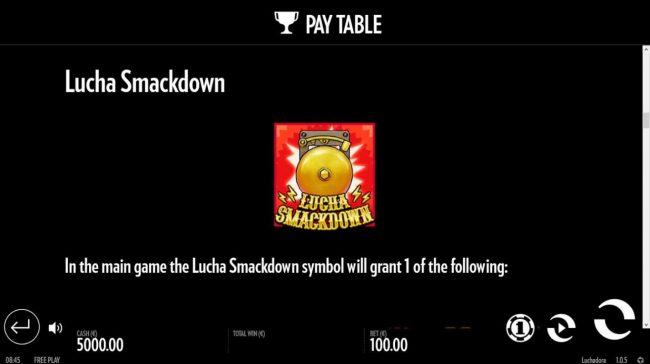 Lucha Smackdown Symbol