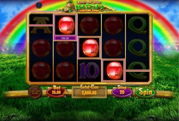 A 2,800.00 jackpot triggered by multiple winning paylines.