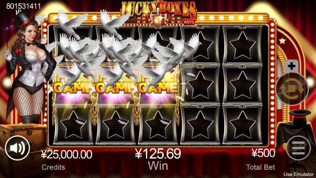 Scatter win triggers the free spins feature