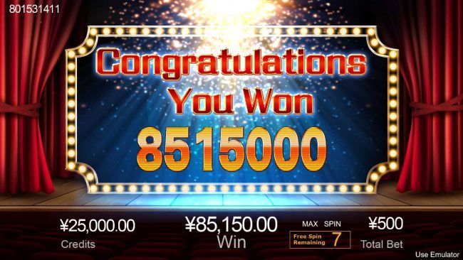 Total Free Spins Payout