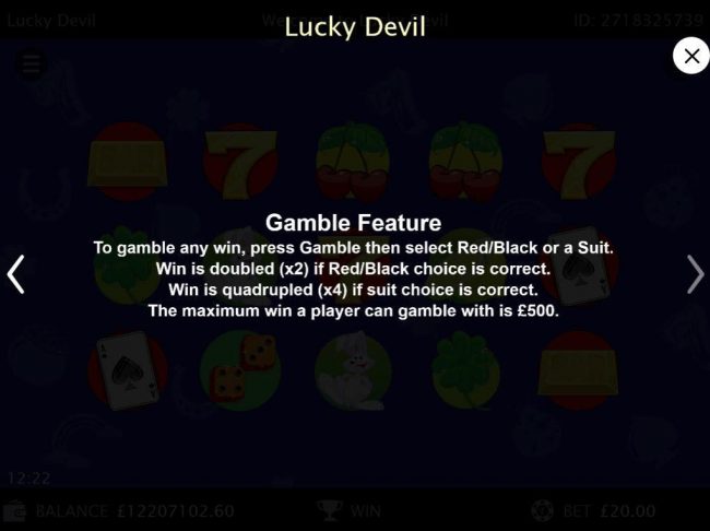 Gambling Feature Rules