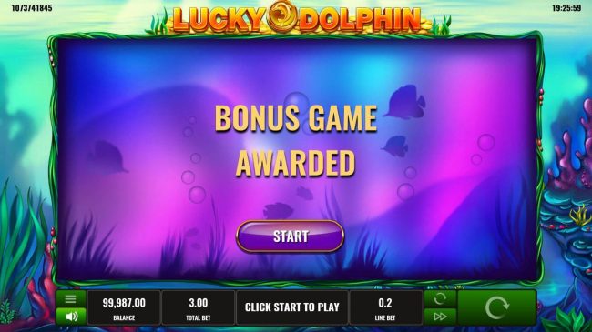 Bonus game awarded