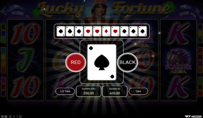 Red or Black Gamble feature