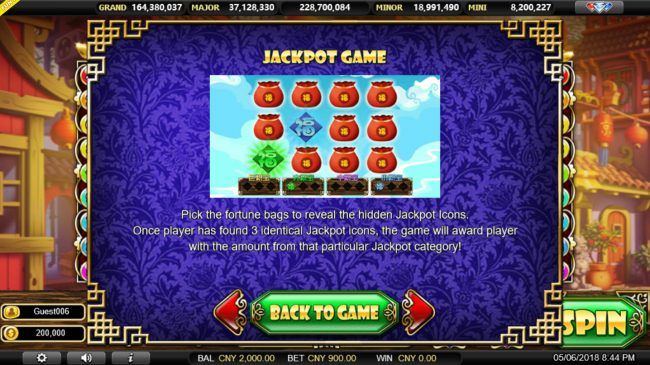 Jackpot Game Rules