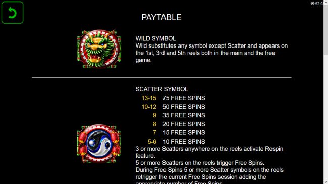 Wild and Scatter Symbol Rules