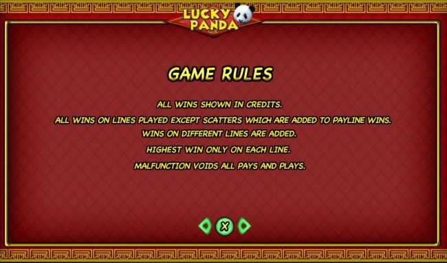 General Game Rules