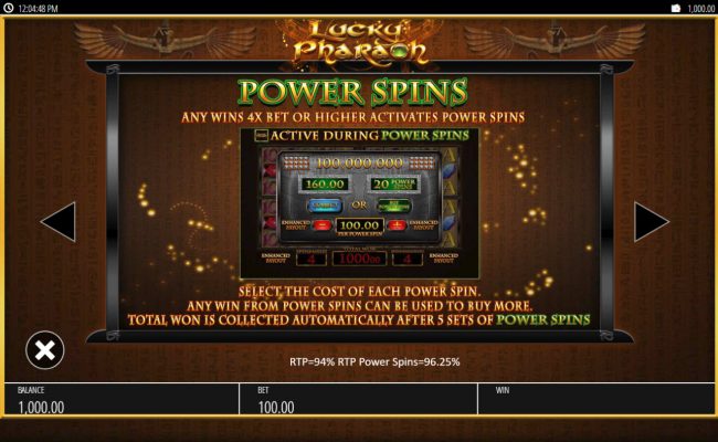 Power Spins