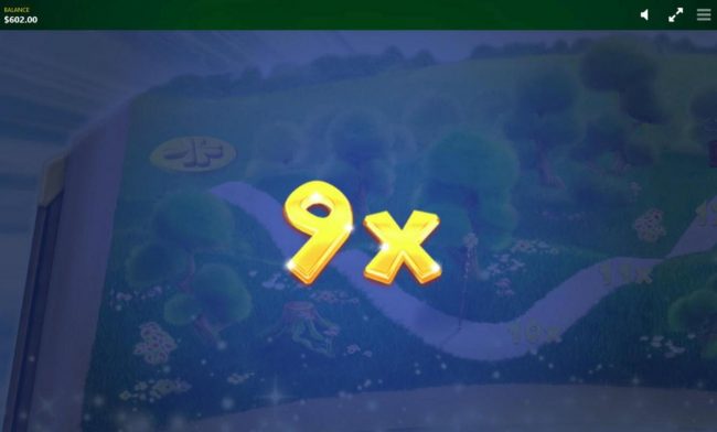 Lucky Bonus awards a 9x multiplier