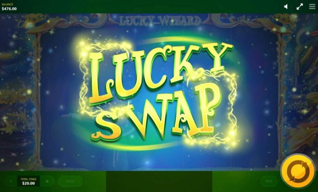 Lucky Swap feature activated.