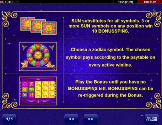 Free Spins Bonus Game Rules