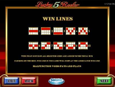 Payline Diagrams