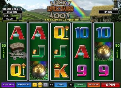 free spins feature pays out an $814 big win