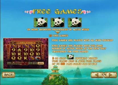 free games  when three or more panda symbols appear anywhere