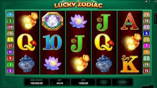 Three firecracker scatter symbols activates the Free Spins Feature.