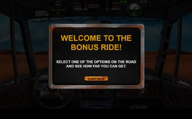 Bonus Ride. Select one of the options on the road and see how far you can get.