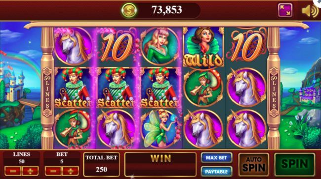 Scatter win triggers the free spins feature