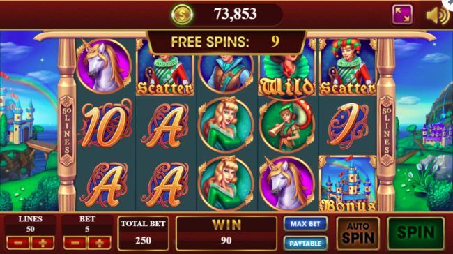 Free Spins Game Board