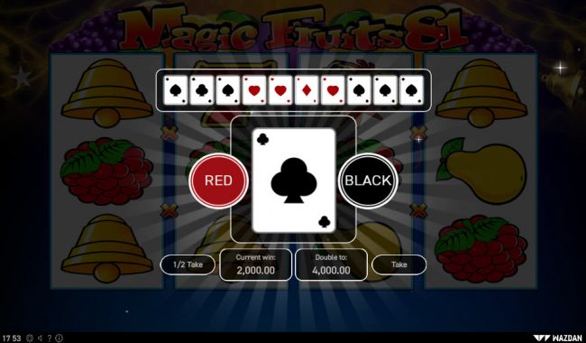 Red or Black Gamble feature