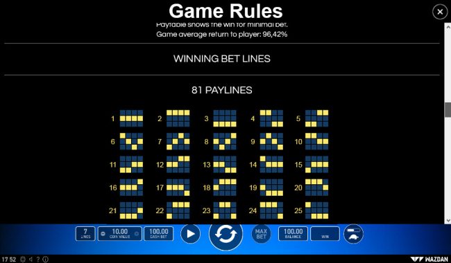 Win Lines