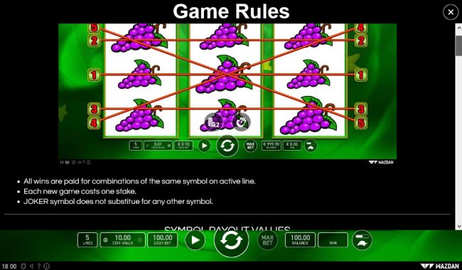 General Game Rules