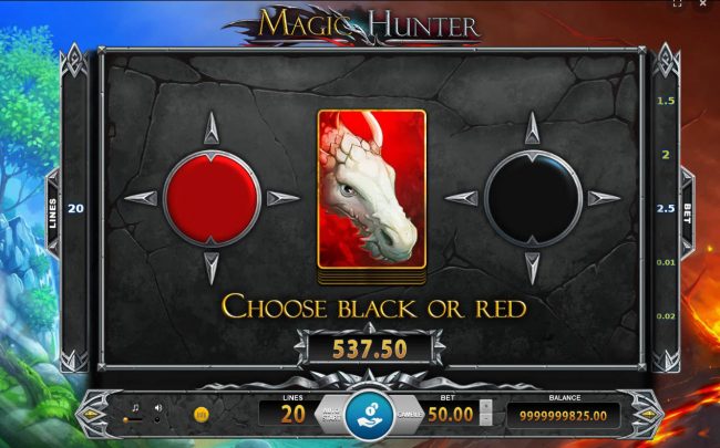 Red or Black Gamble feature