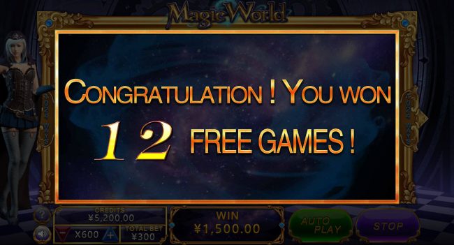 12 Free Games Awarded