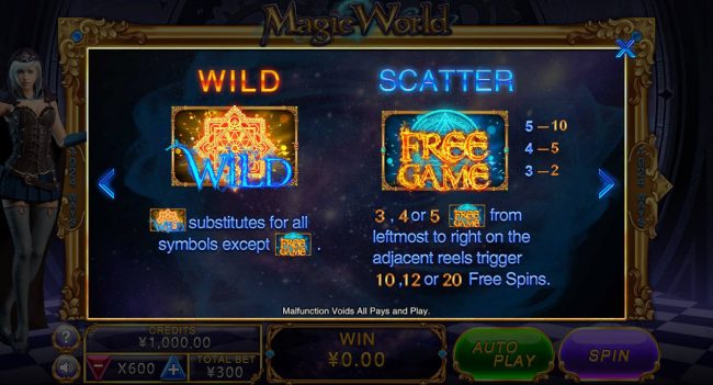 Wild and Scatter Symbol Rules