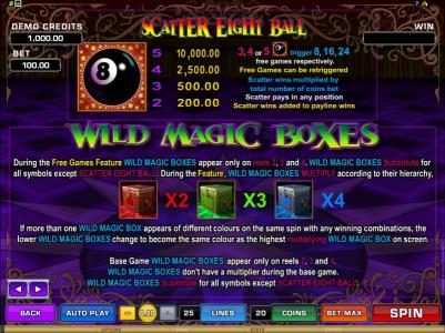 scatter and wild symbols rules