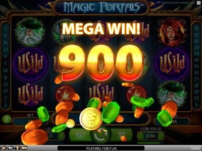 transformation feature leads to a 900 coins big win payout