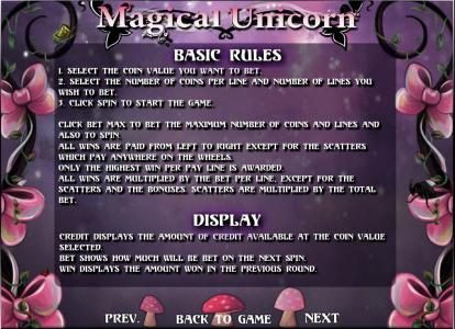 basic game rules