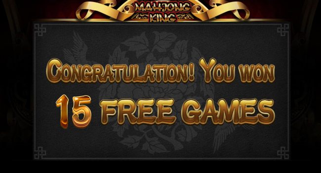 15 free games awarded