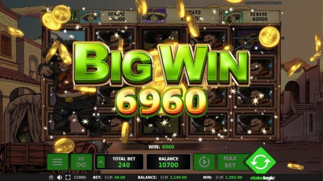 A 6960 coin big win