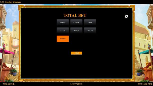 Total Bet Options