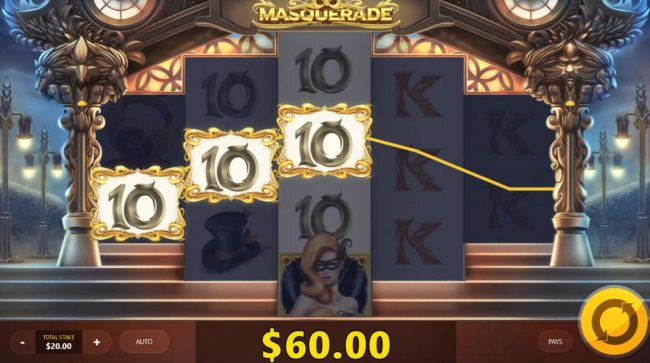 Multiple winning paylines