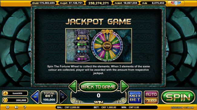 Jackpot Game Rules