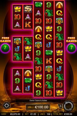 Free Spins Game Board