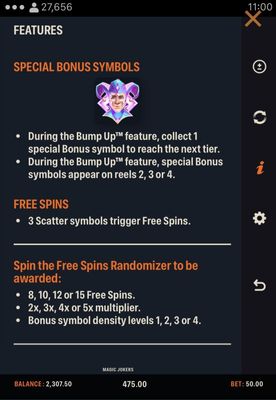 Special Bonus Symbol