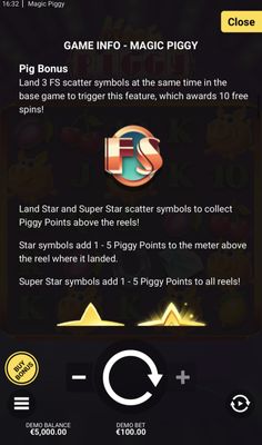 Magic Piggy :: Free Game Feature
