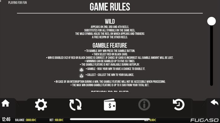 General Game Rules