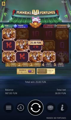 Multiple winning combinations