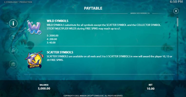 Wild and Scatter Rules