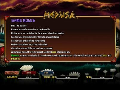 slot game rules