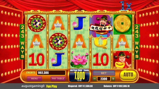 Free Spins Game Board